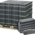 REKORD Braunkohlebriketts 1000 kg Palette (40 x 25 kg)